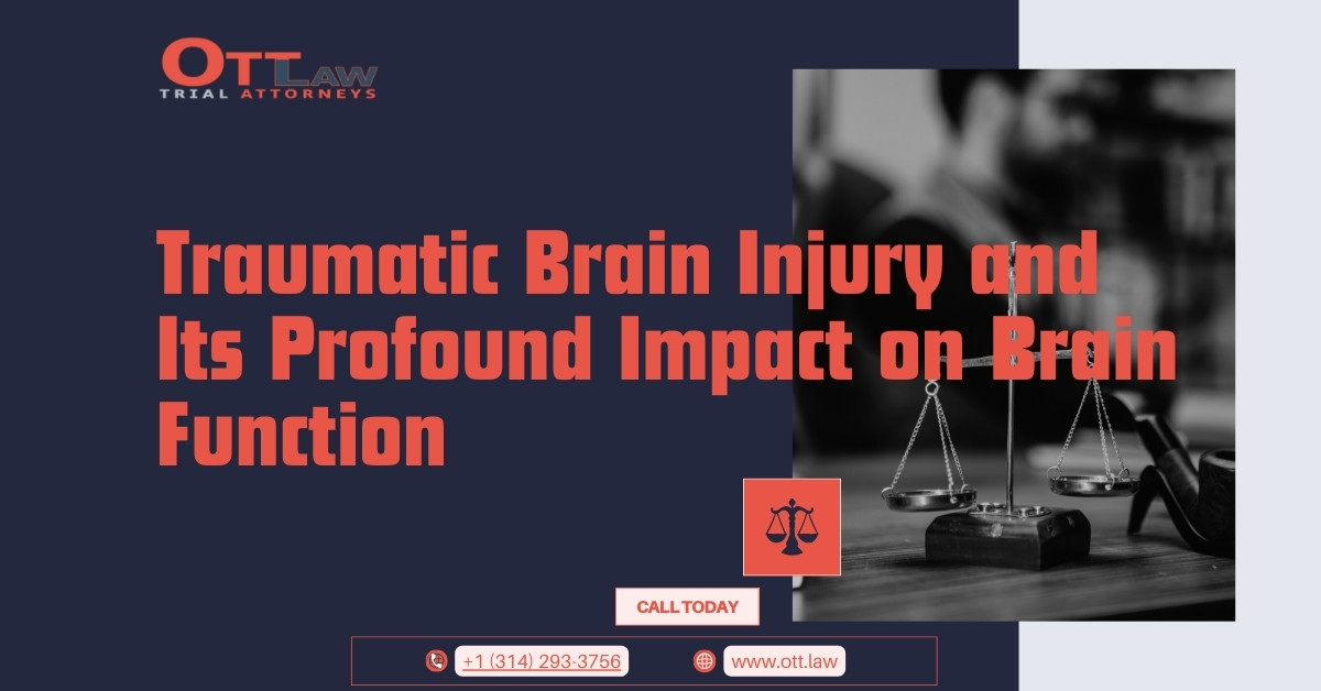Traumatic Brain Injury and Its Profound Impact on Brain Function - Ott ...